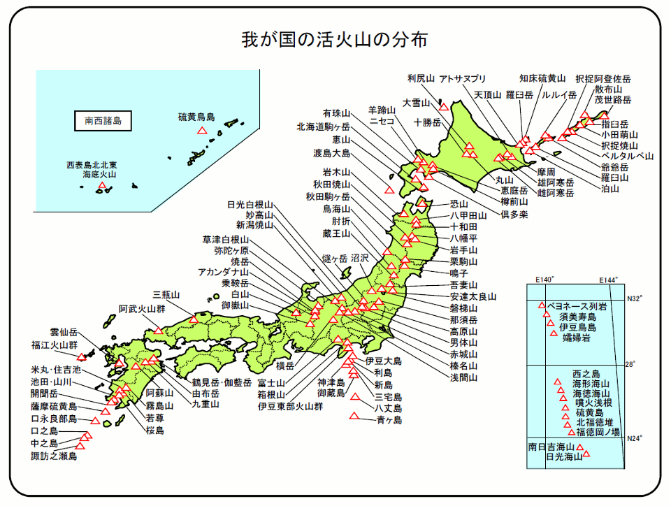 火山に備えて①