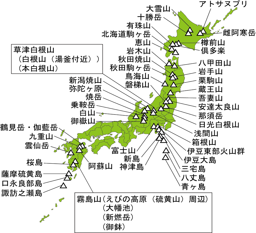 火山に備えて➂